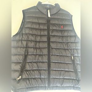 Polo vest black X lg